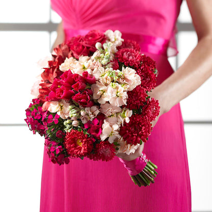 Pink Effervescence Bouquet –  The Owls Nest Florist, York SC