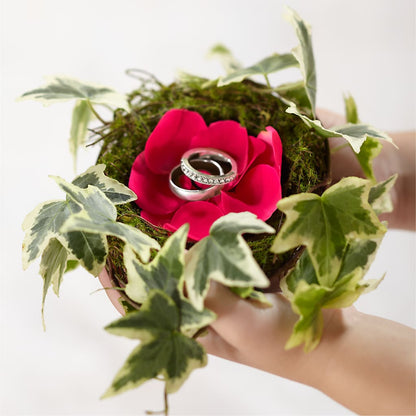 Lila Rose Ring Nest –  The Owls Nest Florist, York SC