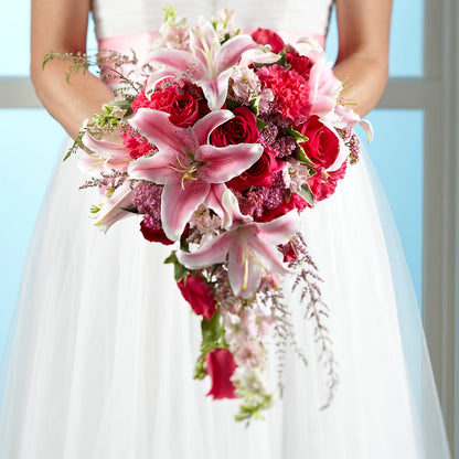 Lily & Rose Bouquet –  The Owls Nest Florist, York SC