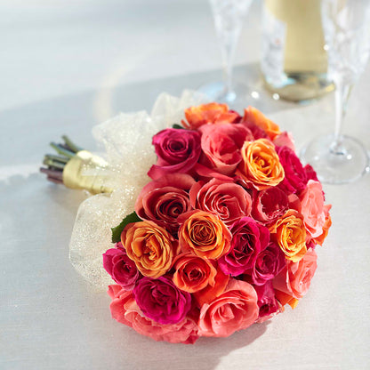 Sweet Roses Bouquet –  The Owls Nest Florist, York SC
