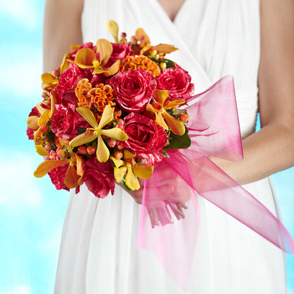 Brilliant Shades of Love Bouquet –  The Owls Nest Florist, York SC