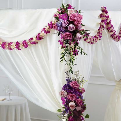 Color & Light Chuppah Decor –  The Owls Nest Florist, York SC