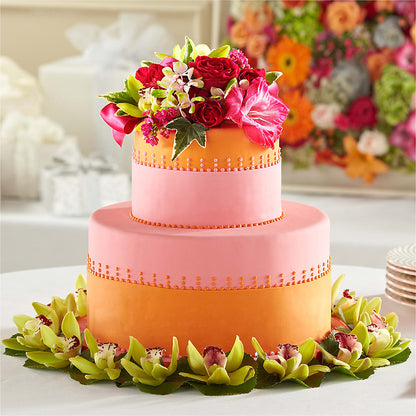 Sweet Citrus Cake Decor –  The Owls Nest Florist, York SC